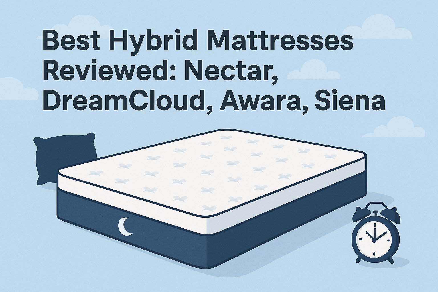 Best Hybrid Mattresses Reviewed: Nectar, DreamCloud, Awara, Siena