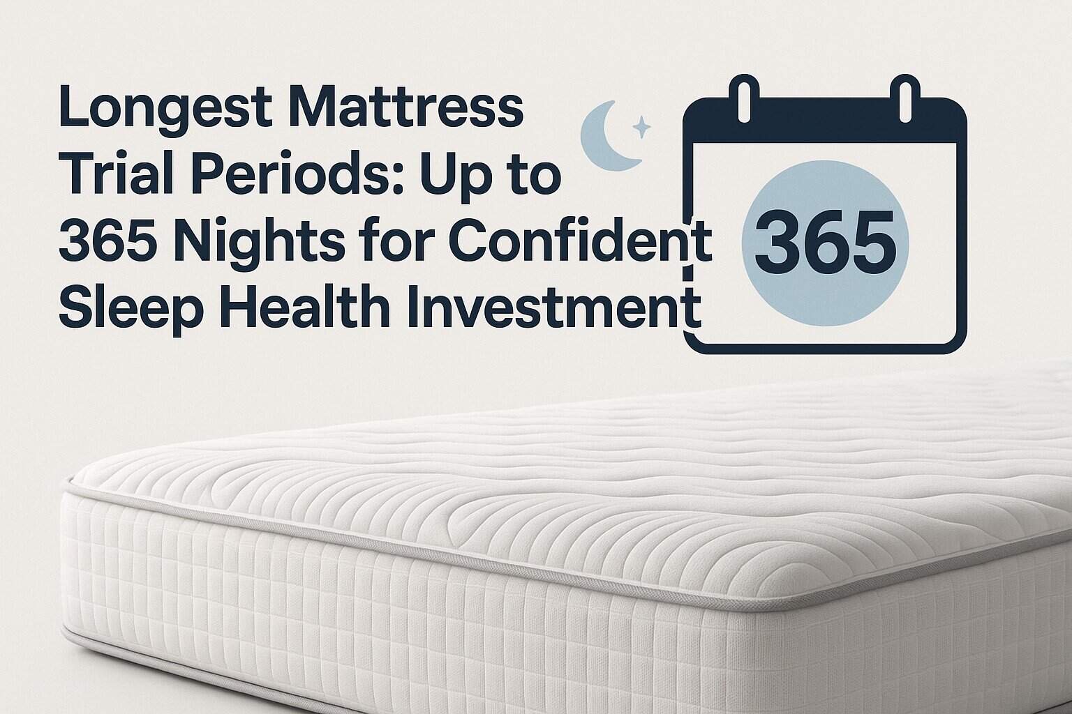Longest Mattress Trial Periods: Up to 365 Nights for Confident Sleep Health Investment