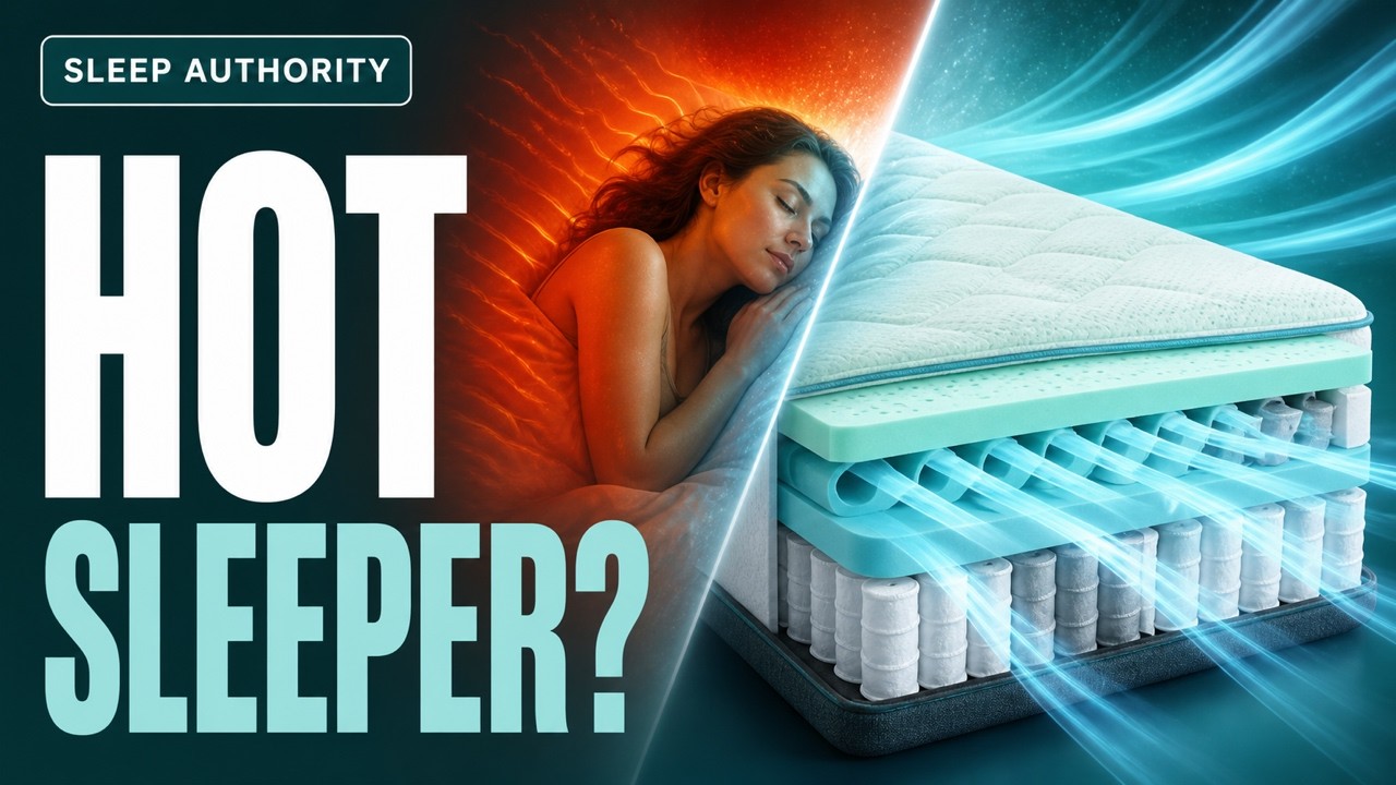 Best Cooling Mattress for Hot Sleepers in 2026: 4 Types Compared