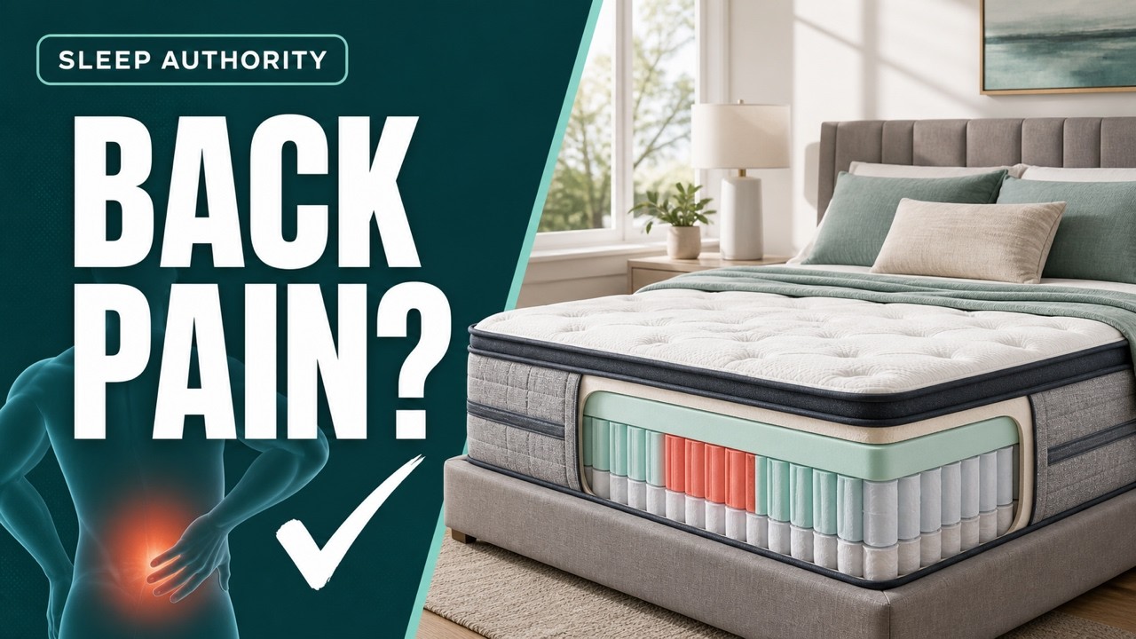 Best Mattress for Back Pain in 2026: Firmness, Support & Top Pick