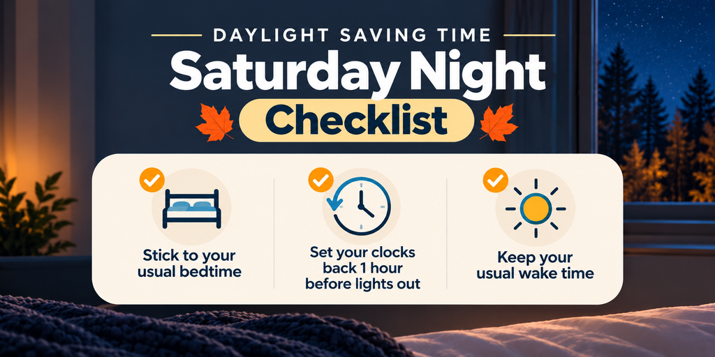 Daylight Saving Time Checklist