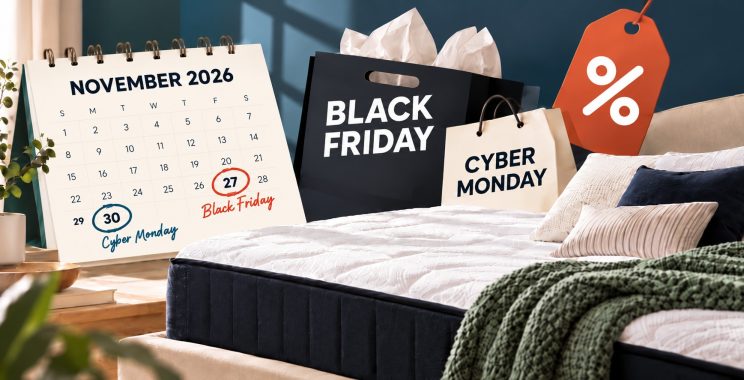 Black Friday Bedroom Sale Display